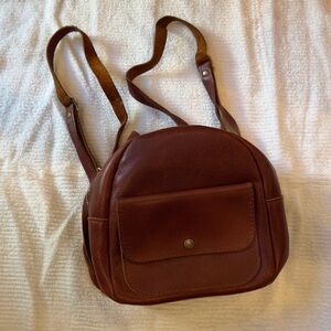 Portland Leather Snap Mini Backpack